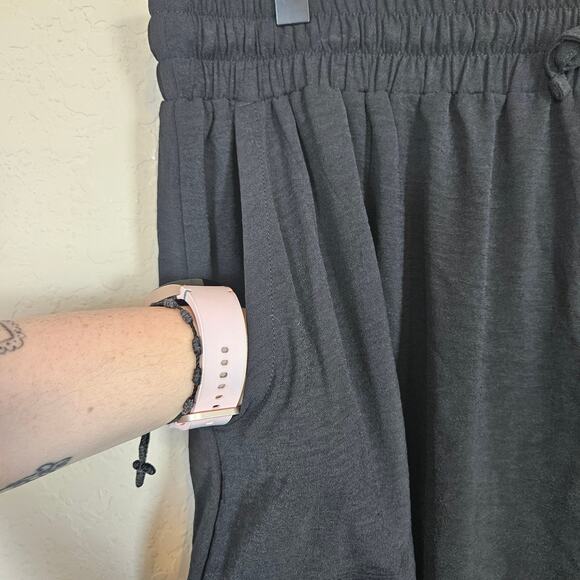 Pull On Wide Leg Pants Black Plus Size 3x Work Office Neutral Casual - Picture 5 of 9